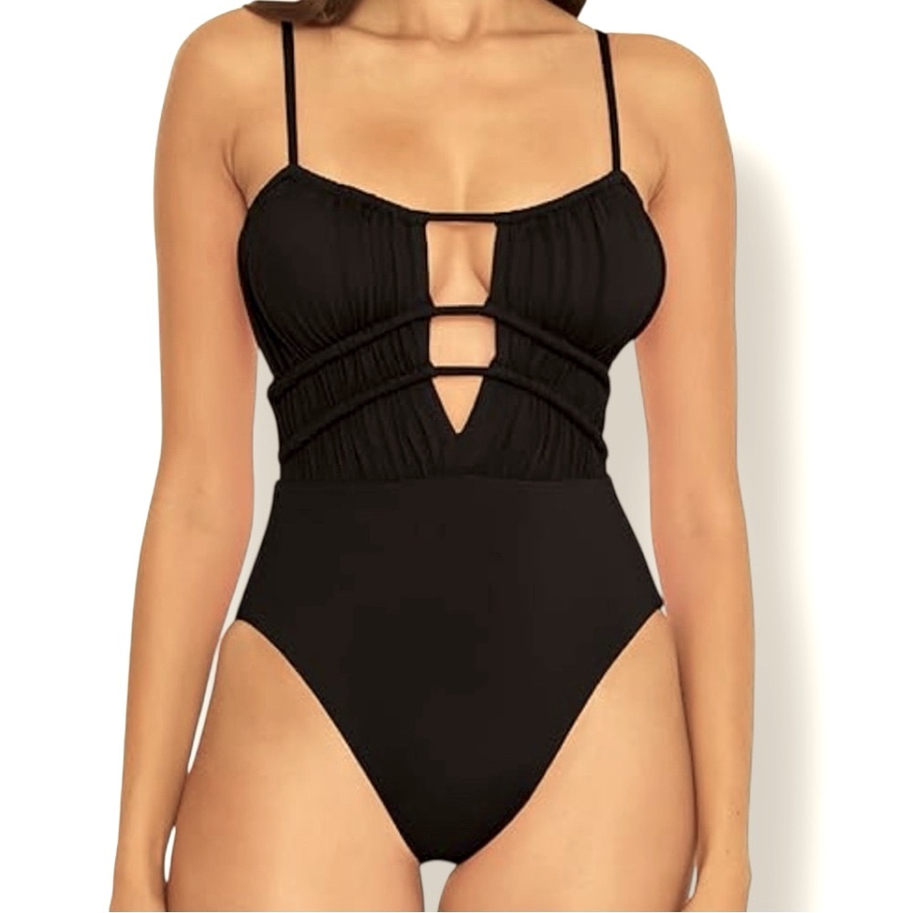 Becca Color Code Santorini One-Piece Swimsuit Cut… - image 1